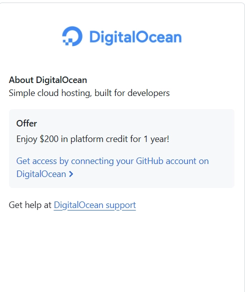 DigitalOcean 申请 1